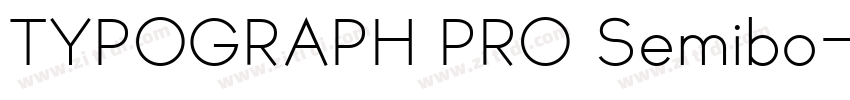 TYPOGRAPH PRO Semibo字体转换